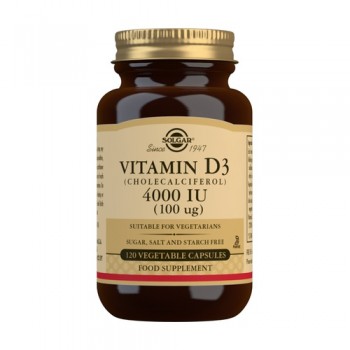 Vitamin D3 120 caps 4000 IU
