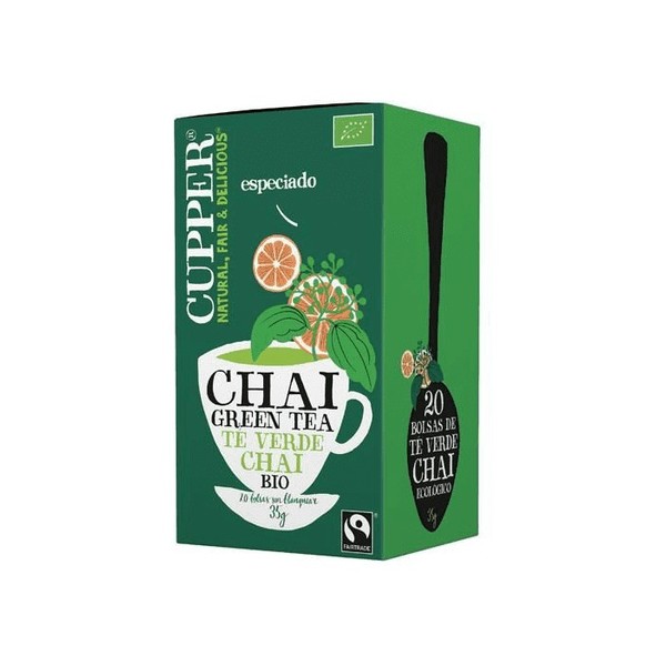 CHAI GREEN TEA BIO 20 BOLSAS